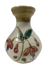 O’Neil Waterford Art Pottery Vase Bud Signed By O’Neil Made Ireland Handcrafted