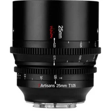 7ARTISANS Vision 25mm T1.05 Super 35 Cine lens, Sony E