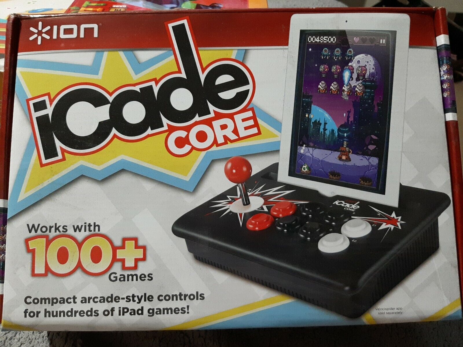 ION ICADE CORE Retro Arcade Joystick Game Controller for iPad