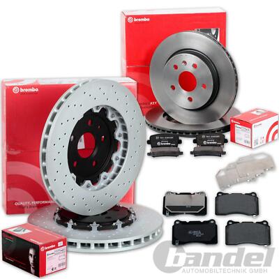 brembo BREMSSCHEIBEN + BELÄGE VORNE + HINTEN für OPEL INSIGNIA OPC 2.8 V6 TURBO