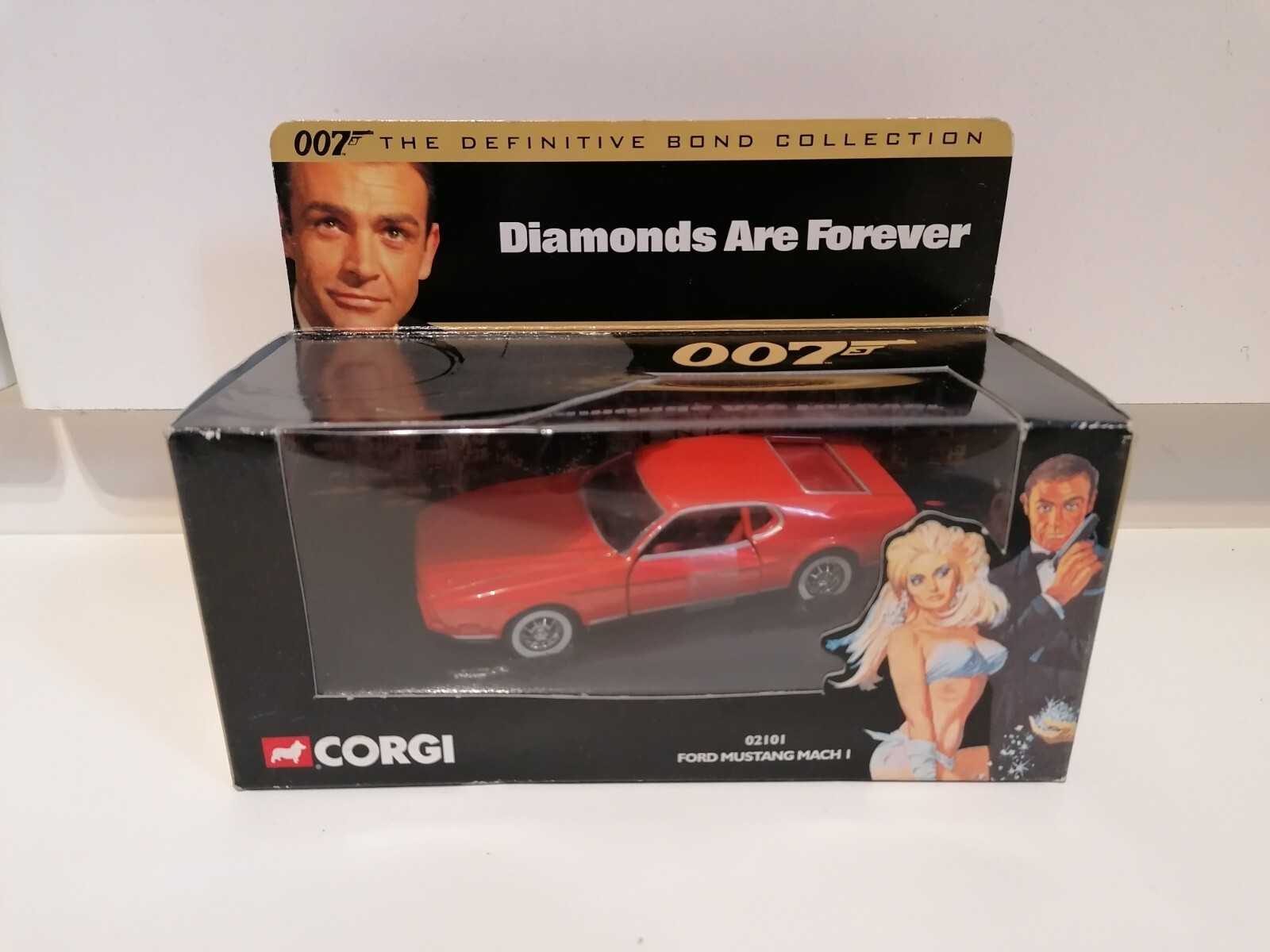 Corgi 02101, Ford Mustang Mach 1 - Free Price Guide & Review