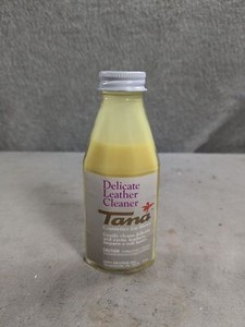 Vintage Bottle Of Tana Delicate Leather Cleaner For Leather Shoes 3oz