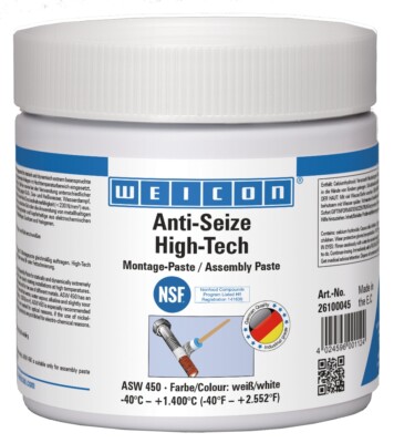 WEICON Anti-Seize High-Tech Montagepaste 450 g | NSF-zertifiziert