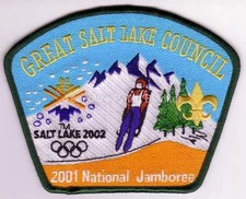 Great Salt Lake Council 2001 National Jamboree JSP Mint Condition FREE SHIPPING