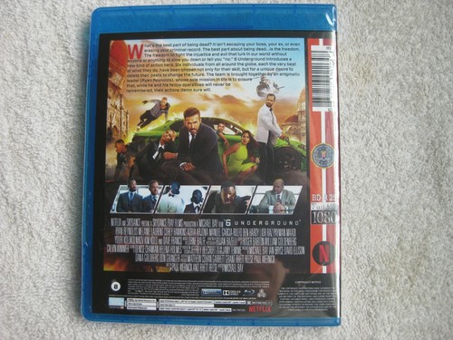 6 UNDERGROUND BLU-RAY NETFLIX BRAND NEW SEALED - Picture 2 of 9