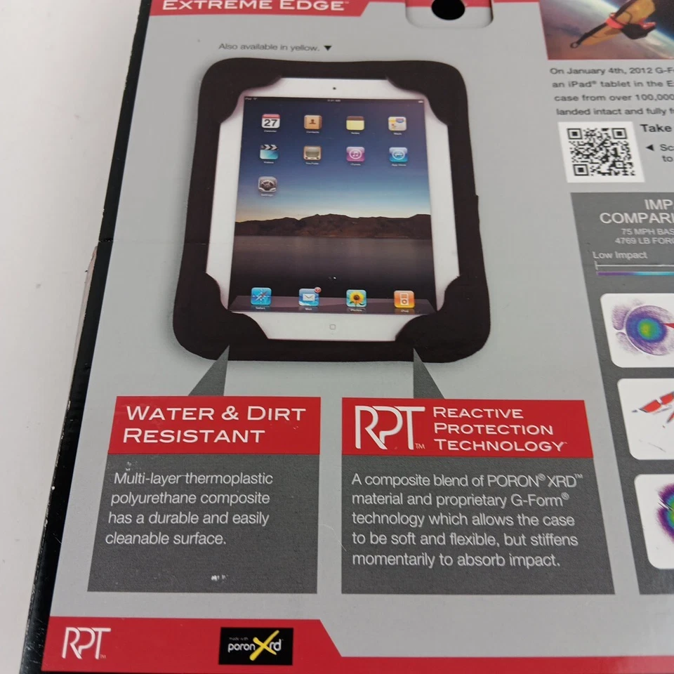 G-Form Extreme EXE100002 Protection Rugged Case For Apple Ipad 5th/7th Gen New - Image 4 of 4