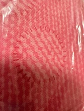 2 Yd  - Wire Pink Dot Cotton - Joann Fabric NEW