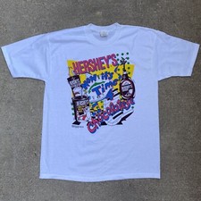 Vintage Hershey’s Now It’s Time For Chocolate Promo Shirt 1991 Made In USA