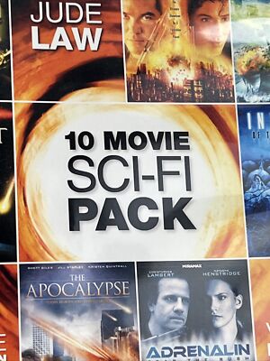 10 Movie Sci-Fi Pack (2011) 10 hard to find films in one 2-disc DVD set 