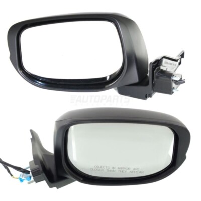 Set Of 2 Left And Right Side Power Non-Heated Mirror Fits 2010-14 Honda Insight