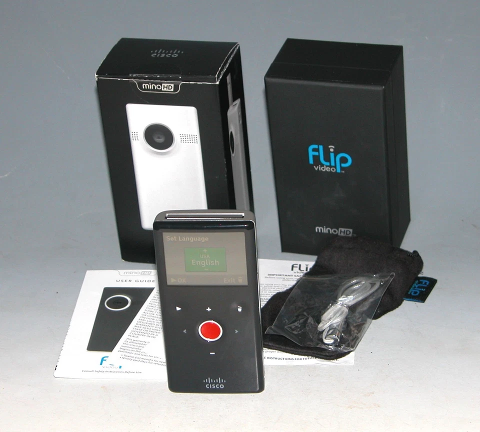 Cisco Flip Video MinoHD M3160 4GB Digital Camcorder(1Hr Recording) - New Battery - Image 4 of 4