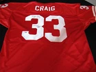 Roger Craig San Francisco 49ers Signed Football Jersey PSA 1000/1000