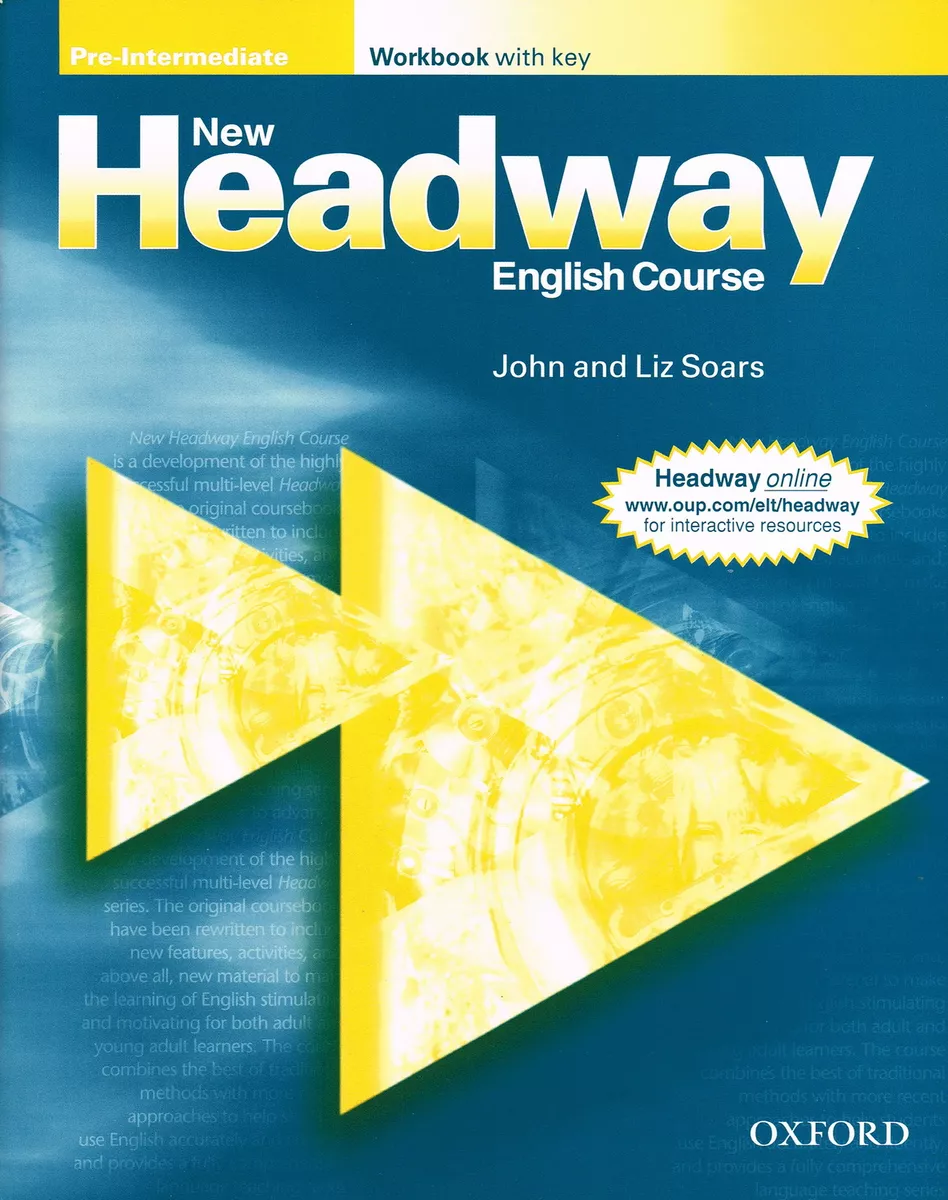 Oxford NEW HEADWAY Pre-Intermediate Workbook With Key | Soars @NEW.