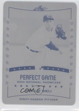 2014 Leaf Perfect Game Showcase Printing Plate Black 1/1 Phillip Sieli #241 1i9