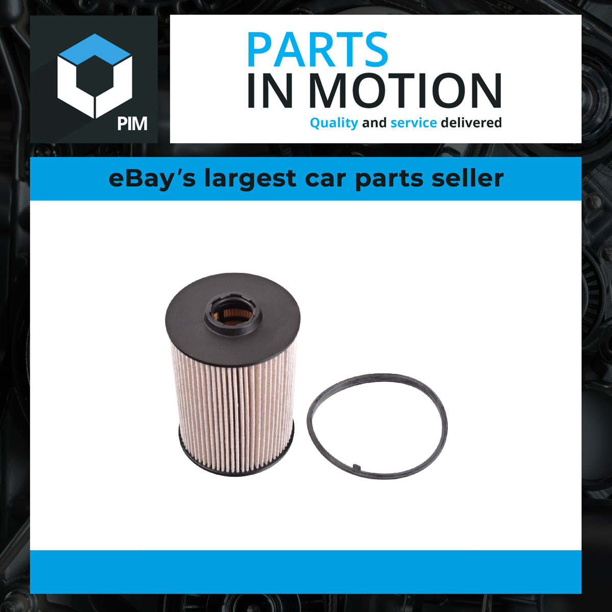 Fuel Filter fits VOLVO XC60 Mk1, Mk2 2.0D 2.4D 2008 on Blue Print 1802052 New