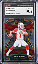 ⭐️ KYLER MURRAY 2019 PANINI SELECT CSG 9.5 MINT+ #76 ROOKIE CARD RC  ?. rookie card picture