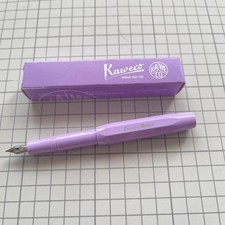 New, unused KAWECO Collection Sport Lavender Fountain Pen EF/Limited Edition