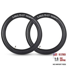    70/100-17 Dirt Bike Replacement Inner Tubes, 2 Pack with TR4 2.50/2.75-17