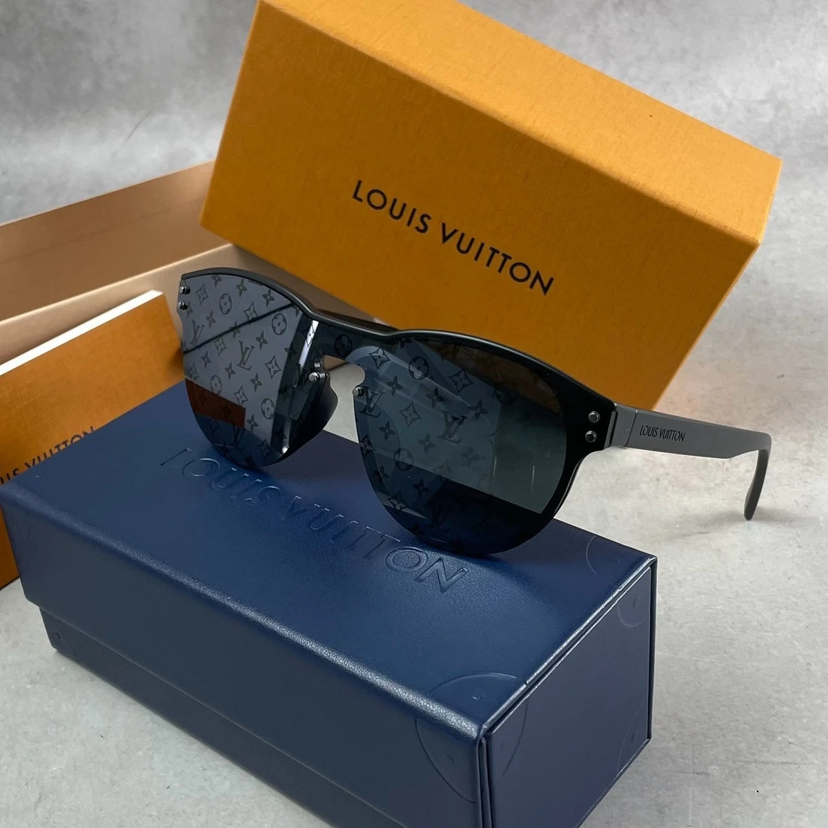 Louis Vuitton Black Plastic Frame Sunglasses for Women for sale | eBay