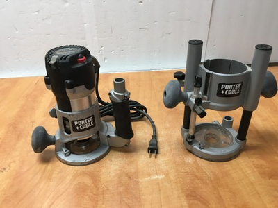 #ad #ad Porter Cable 891 Router 8902 Variable Speed Motor Type 1 amp; Plunge Base amp; Fixed $224.99