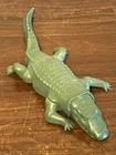 Playmobil Alligator Dark Green Large 9.5" Vintage Animal Retired Excellent