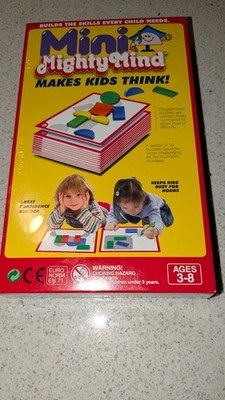 NEW Sealed-Mini Mighty Mind Educational Puzzle Games - Homeschool Kindergarten