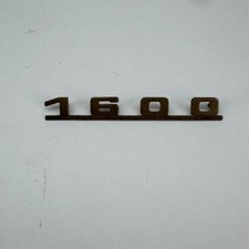 Original Porsche 356 Speedster 1600 Rear Decklid Emblem Badge Vintage Original Porsche 356 Speedster 1600 Rear Decklid Emblem Badge Vintage