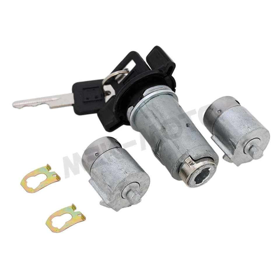 Interruptor de bloqueo de puerta de encendido con 2 llaves para camionetas GMC 4000-7000 D1414B 07840574 Foto 4 de 4