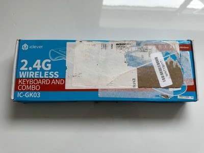 DEFEKTE TASTATUR - iClever GK03 Kabellose Tastatur und Maus Combo Tragbar 2.4G