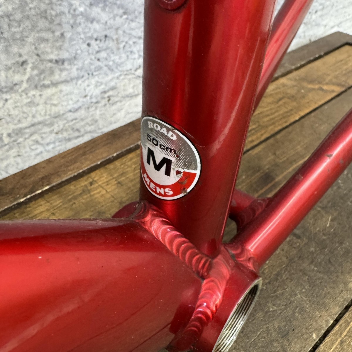 Vintage Giant OCR Two Road Bike Frame 50cm Red Aluminum 700c 130mm