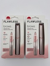 2x FINISHING TOUCH FLAWLESS BROWS REMOVES HAIR PAIN FREE BOTH NEW MR 179
