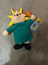 Vintage Alvin And The Chipmunks Plush With A Star Head And Original Tags