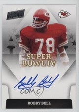 2022 Panini Select Super Bowl Signatures Bobby Bell #SBIV-BB Auto HOF ni4