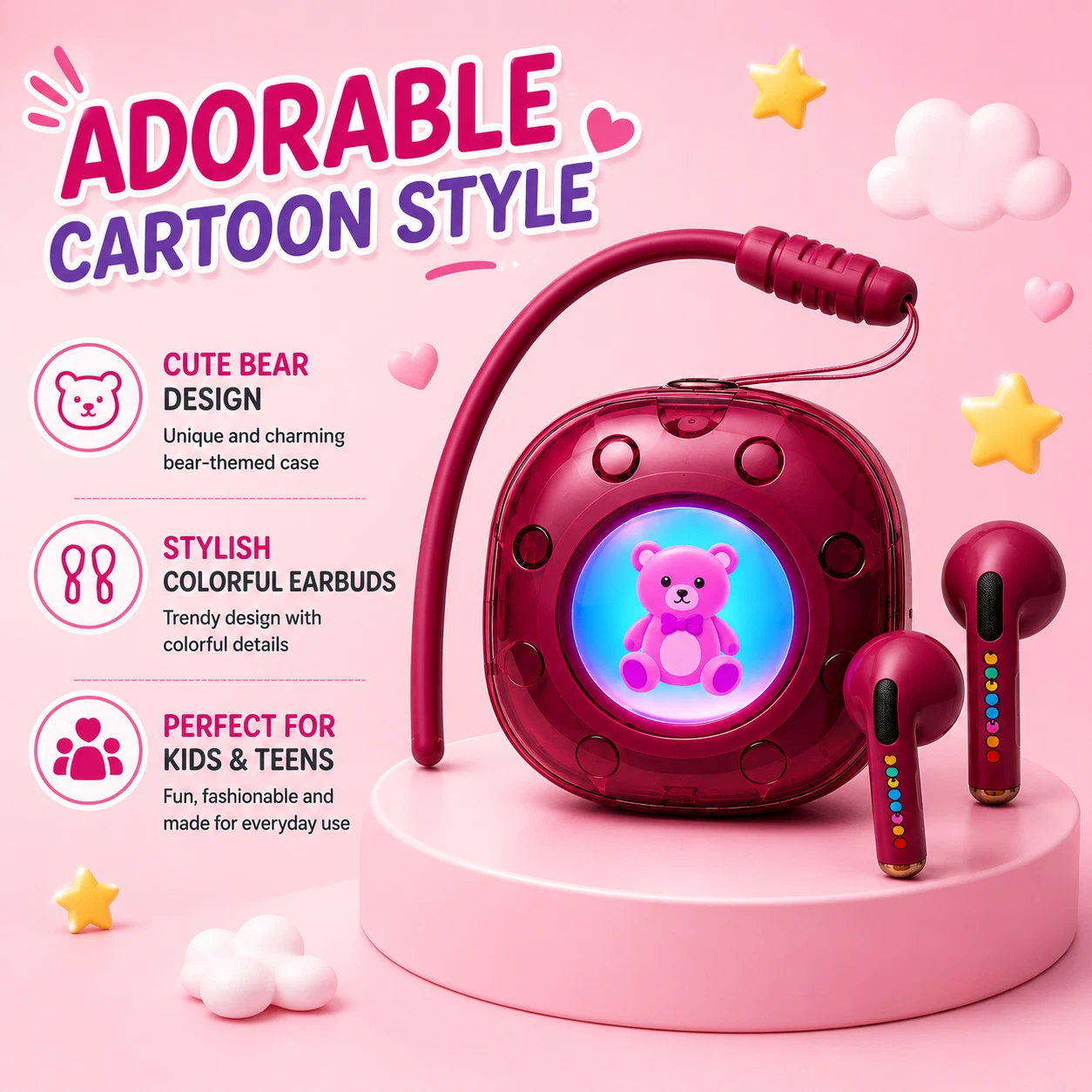 Wireless Bluetooth 5.3 Earphones In-Ear Airbuds TWS For iPhone Samsung Android - Picture 2 of 9
