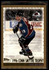 1999-00 Topps #285e Joe Sakic 1996 Conn Smythe Trophy
