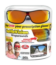 Battle Vision 15961 Wrap Around Sunglasses
