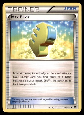 Max Elixir Uncommon XY - BREAKpoint 102/122 NM