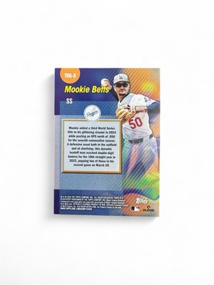 2026 Topps Mookie Betts Titans Of The Game GOLD /50 Dodgers | eBay
