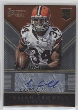2014 Panini Select Rookie Auto 22/149 Isaiah Crowell #RA-IC Auto 7eo