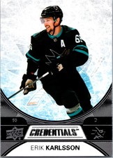2021-22 Upper Deck Credentials #32 Erik Karlsson