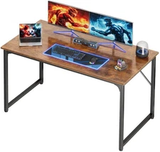 47 X 24 Inch Computer Desk with Deeper Desktop, Gaming Office Writing Work De...