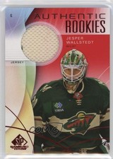 2024 SP Game Used Authentic Rookies Red Jersey Jesper Wallstedt #245 Rookie RC