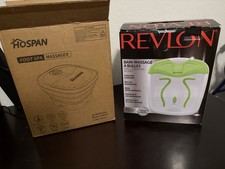 HOSPAN  Revlon Foot Bath Massagers Bubbles Massage Temp Control
