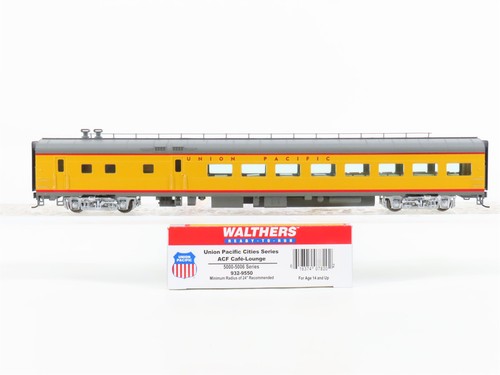 Coche de pasajeros a escala HO Walthers 932-9550 UP Union Pacific Railroad Café-Lounge | Zustand: Used