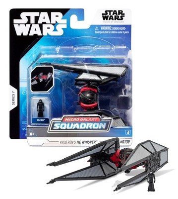 Star Wars Micro Galaxy Squadron Kylo Ren's Tie Whisper #0139 New in Box