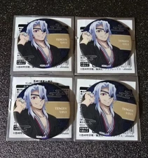 Demon Slayer Tengen Uzui Glitter Can Badge Kimetsu no Yaiba Anime Pin New