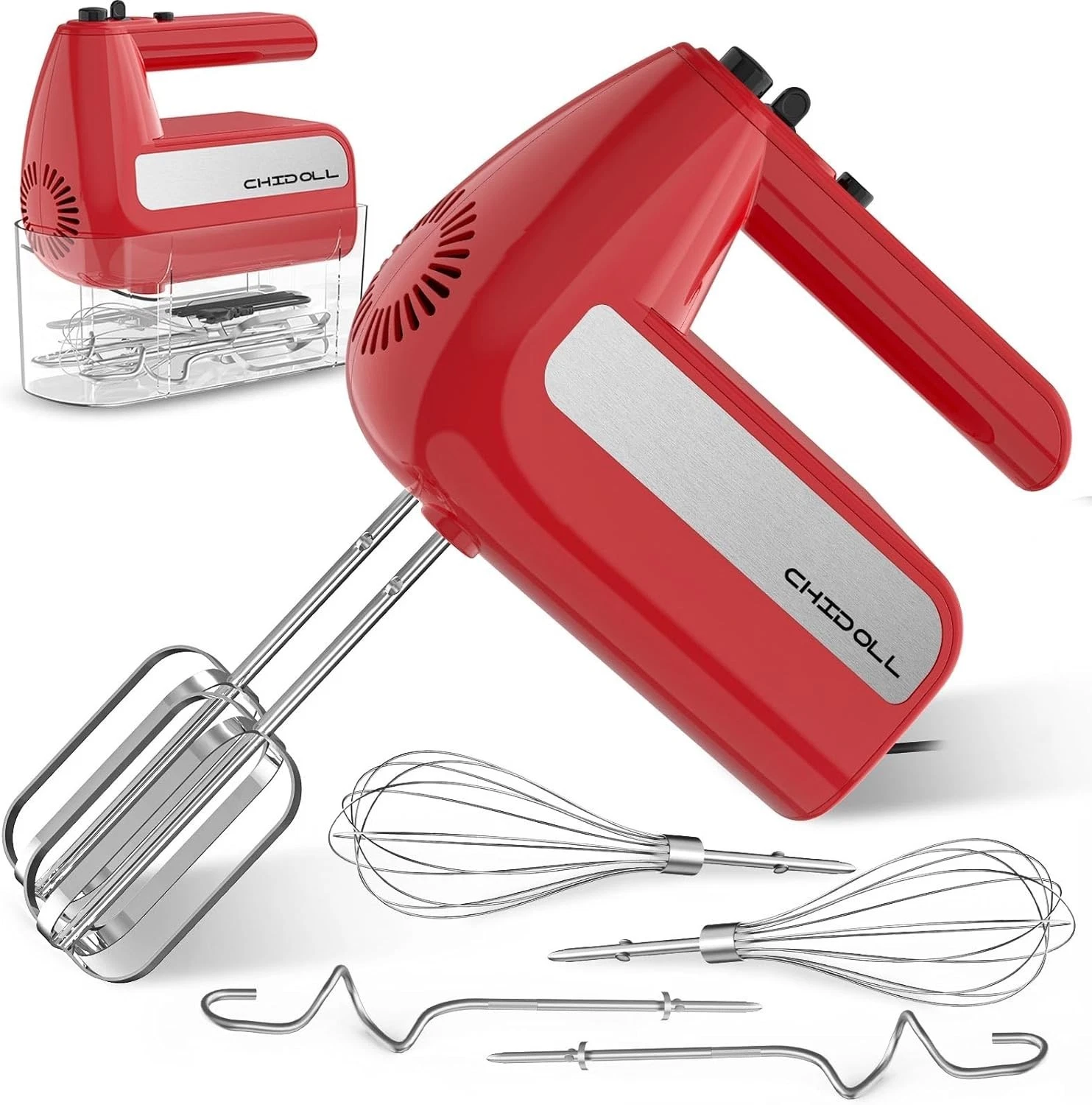 5-Speed Electric Hand Mixer, 800W Handheld Mixer with Turbo for Baking & Cooking
Opens in a new wind