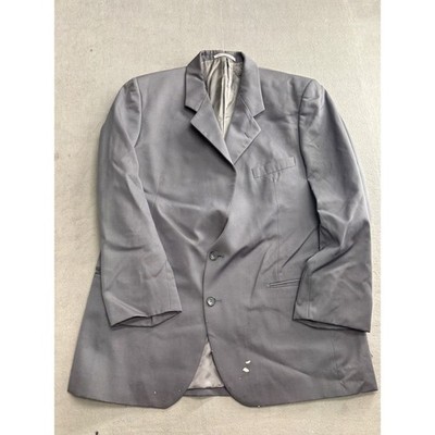 Yves Saint Laurent Menswear Grey Blazer Jacket Made in France Robinson's size