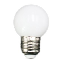 E27 Led Bulbs - E27 1w Pe Frosted Led Globe White/Red/Green//Ylellow Lamp1834