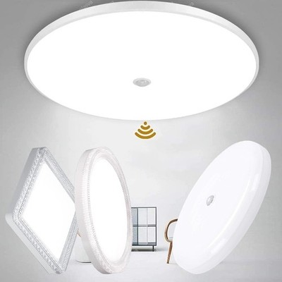 18-48W LED Deckenlampe Panel Deckenleuchte Schlafzimmer Bad Wohnzimmer Flur lamp